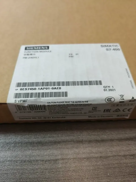 Siemens 6ES7450-1AP01-0AE0 Industrial Automation Component — product photo 2 of 3