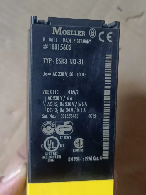 Moeller / Eaton 18815602 Industrial Relay product photo 2