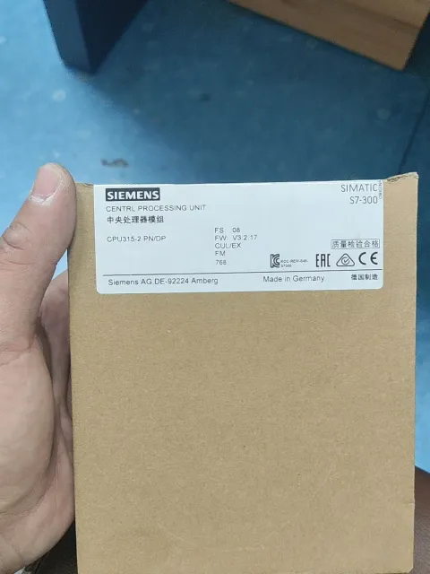 Siemens CPU315-2 PN/DP / 6ES7315-2EH14-0AB0 PLC Module product photo 2