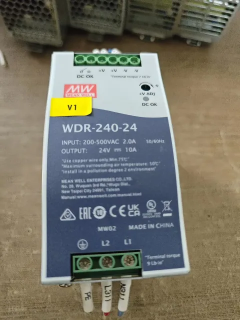MEAN WELL NDR-480-24 / NDR-240-24 / NDR-120-24 / WDR-240-24 Industrial Sensor product photo 5