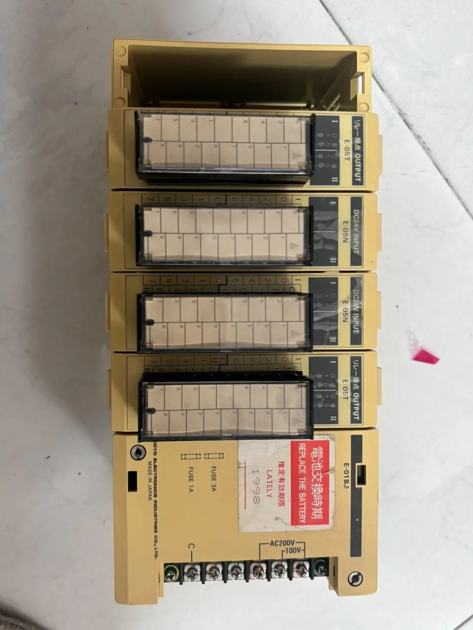 White Label E-01BJ + E-05N + E-05T PLC Module product photo 1