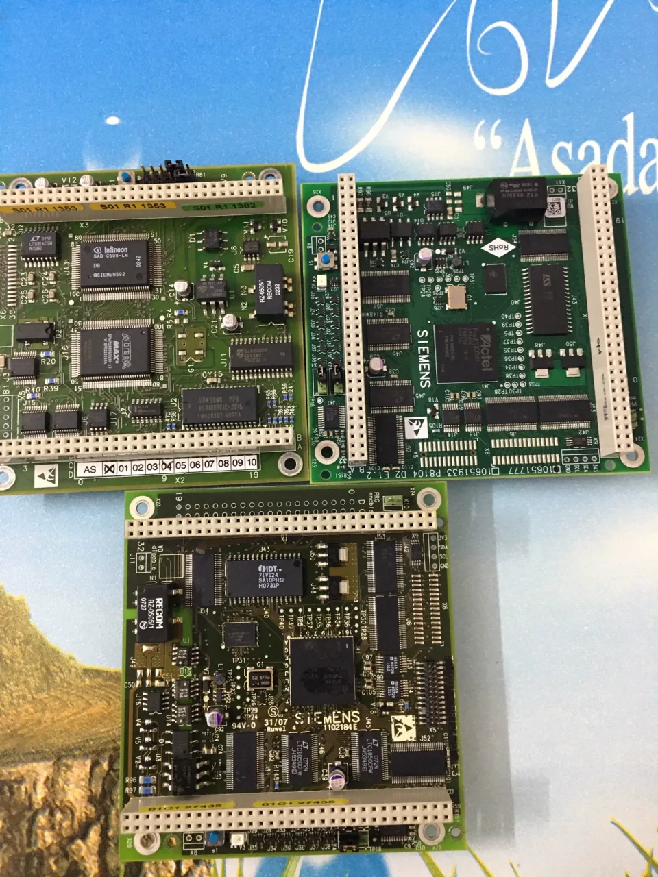 Siemens 1102184E / 10651177 / 10651933 P8104 D2 E1 2 Industrial Control Board product photo 1