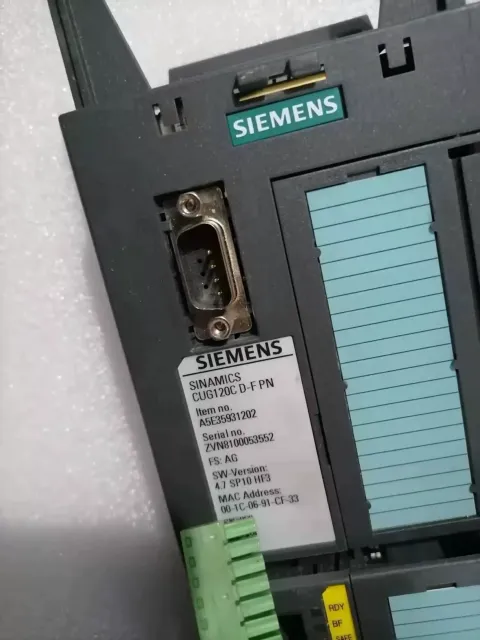 Siemens CUG120C D-F PN / A5E35931202 Motor & Drive Component product photo 3