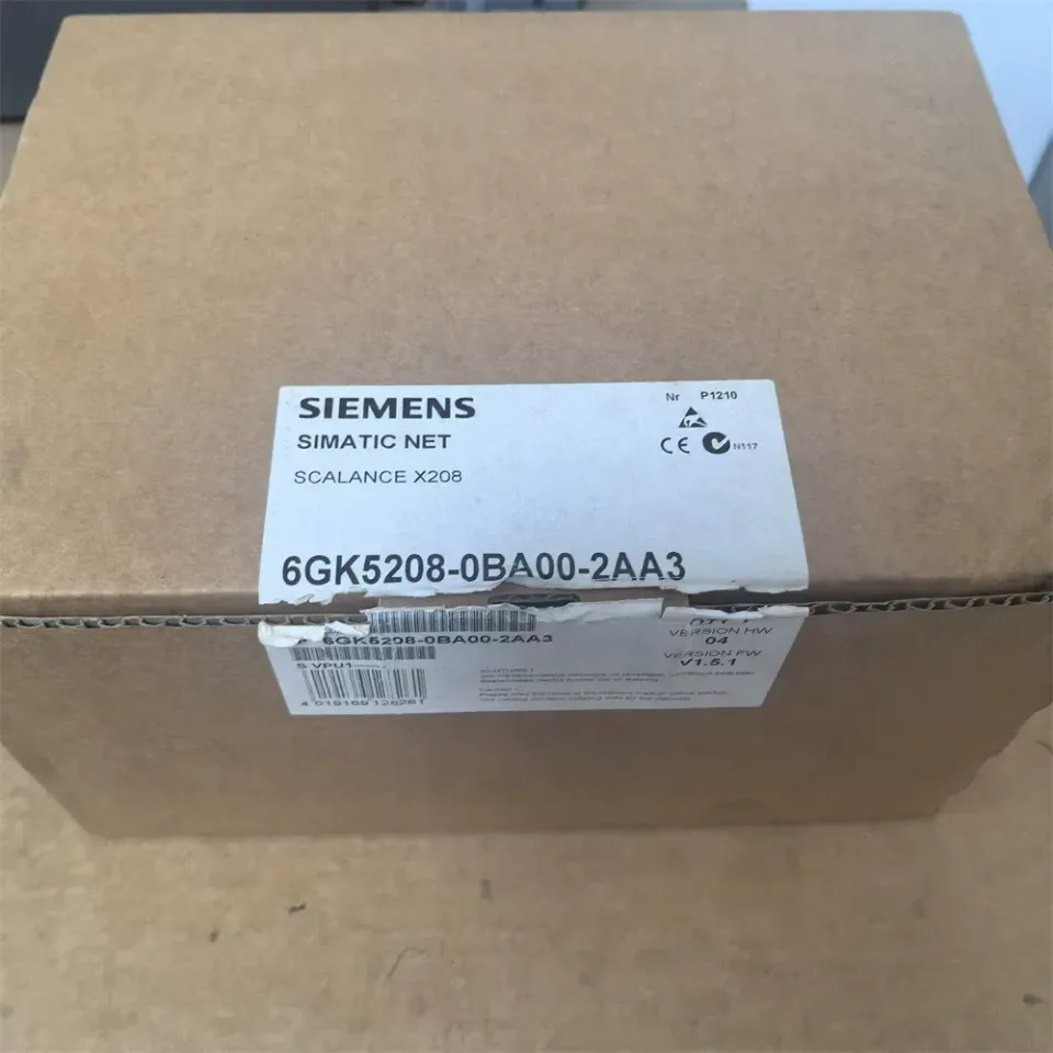 Siemens 6GK5208-0BA00-2AA3 Industrial Sensor product photo 1