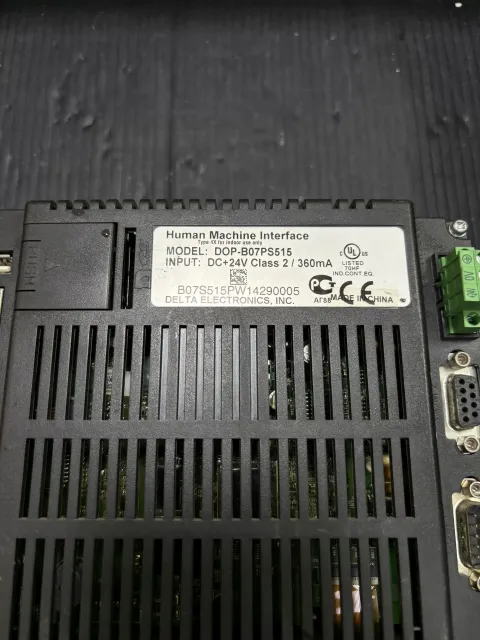 Delta DOP-B07PS515 Industrial Automation Component product photo 3