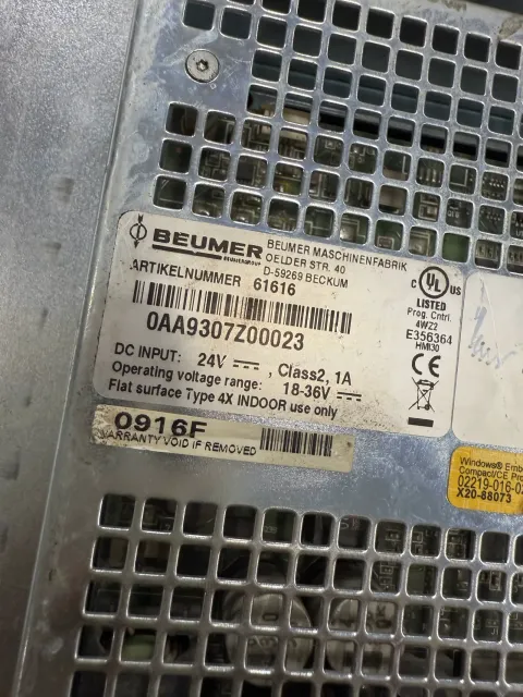 BEUMER 61616 Industrial Automation Component product photo 2