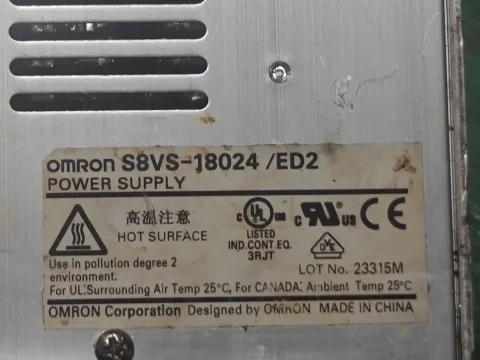 OMRON S8VS-18024/ED2 Industrial Sensor product photo 4