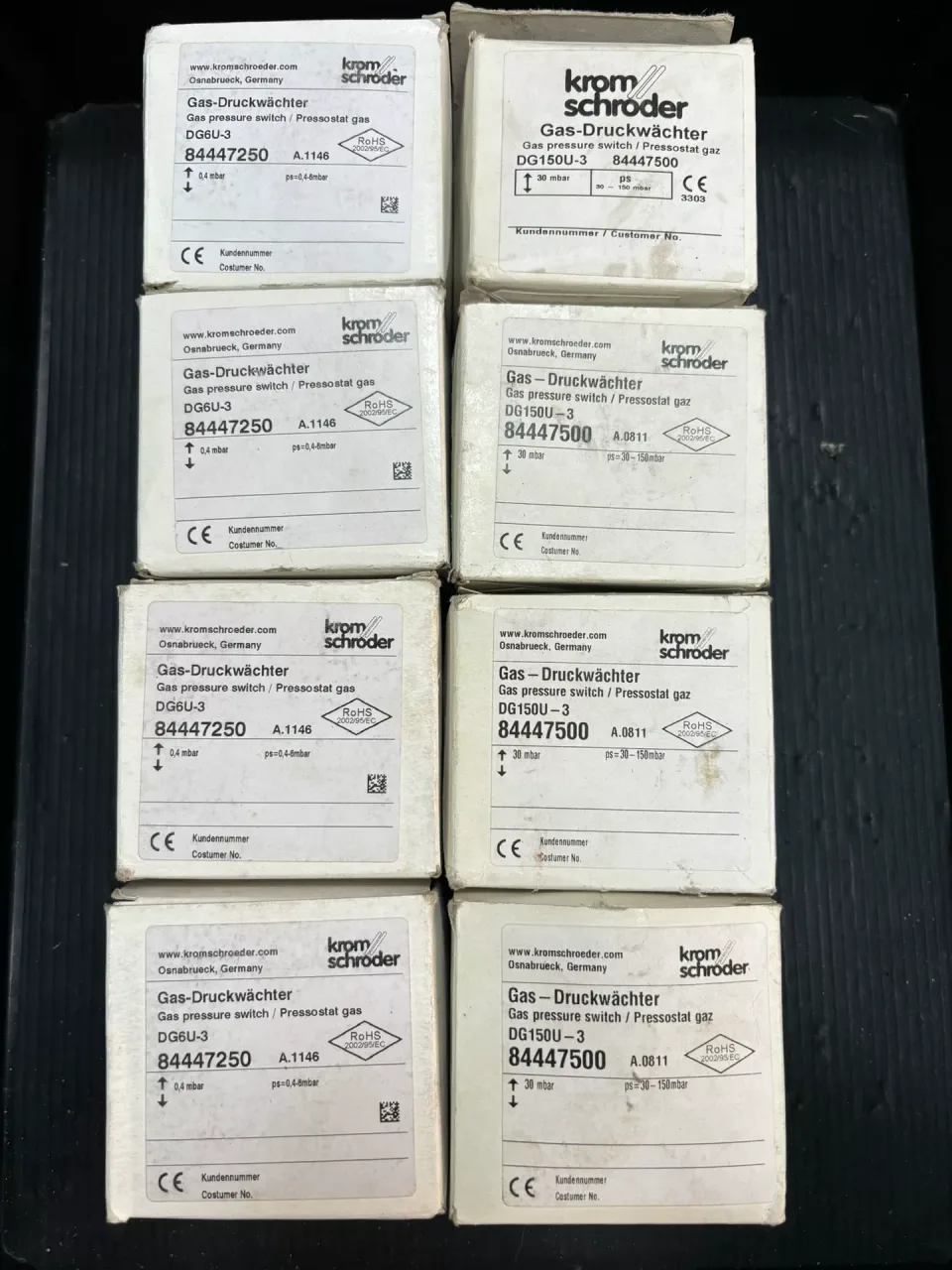 Kromschröder DG6U-3 / 84447250; DG150U-3 / 84447500 Industrial Sensor product photo 1