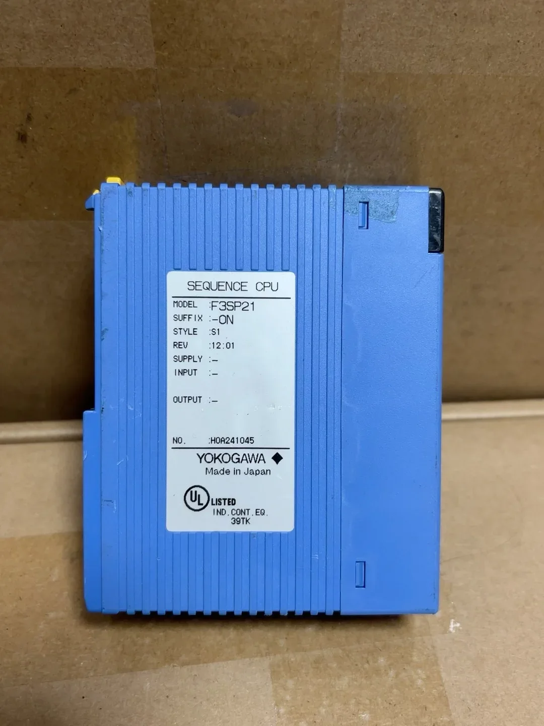 Yokogawa F3SP21-0N PLC Module — product photo 1 of 9