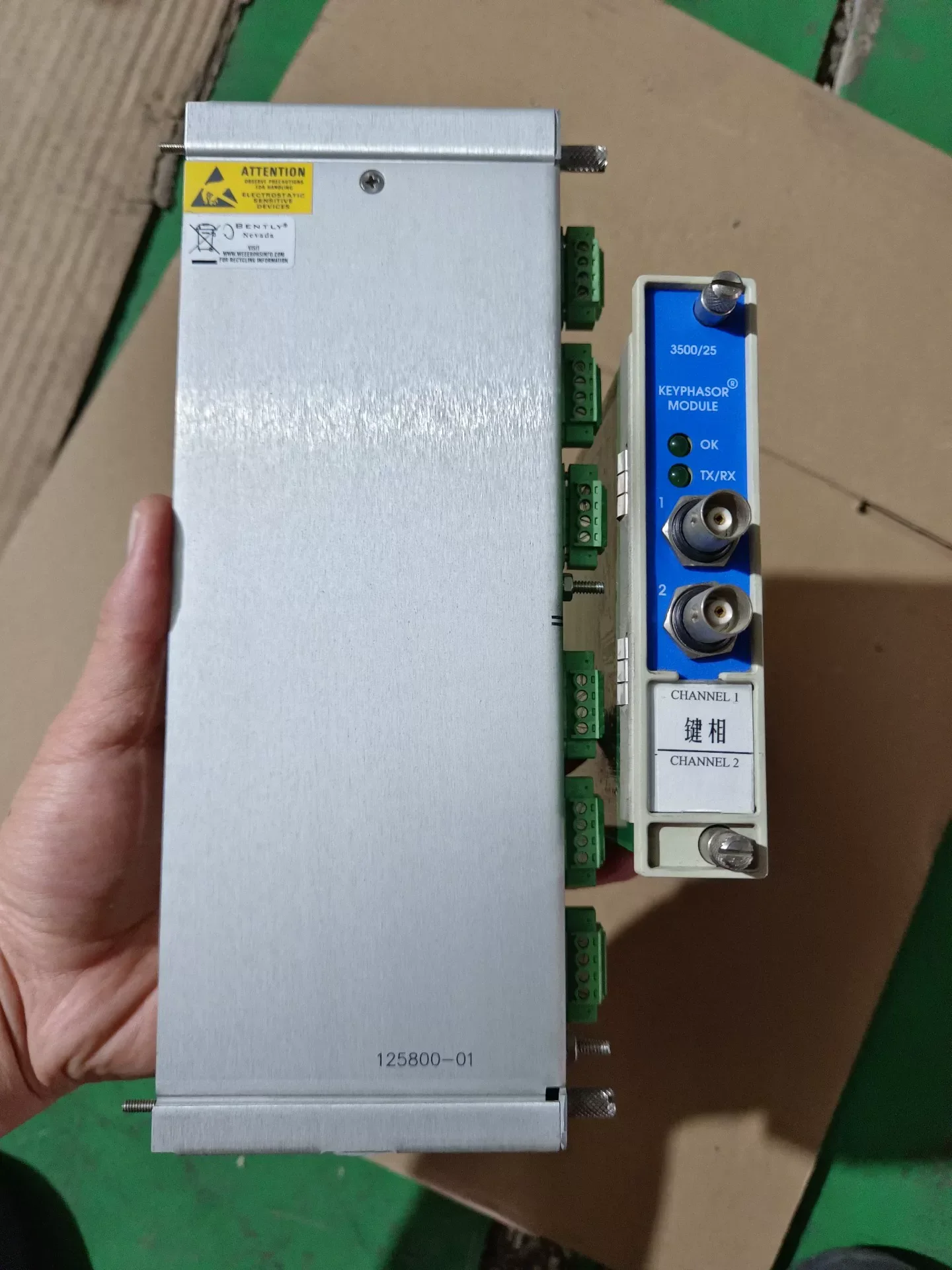 Bently Nevada 149369-01 + 125800-01 I/O Module product photo 1