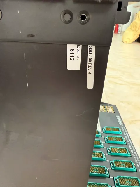 Triconex 8112 / 9604-100 Rev K Industrial Automation Component product photo 1