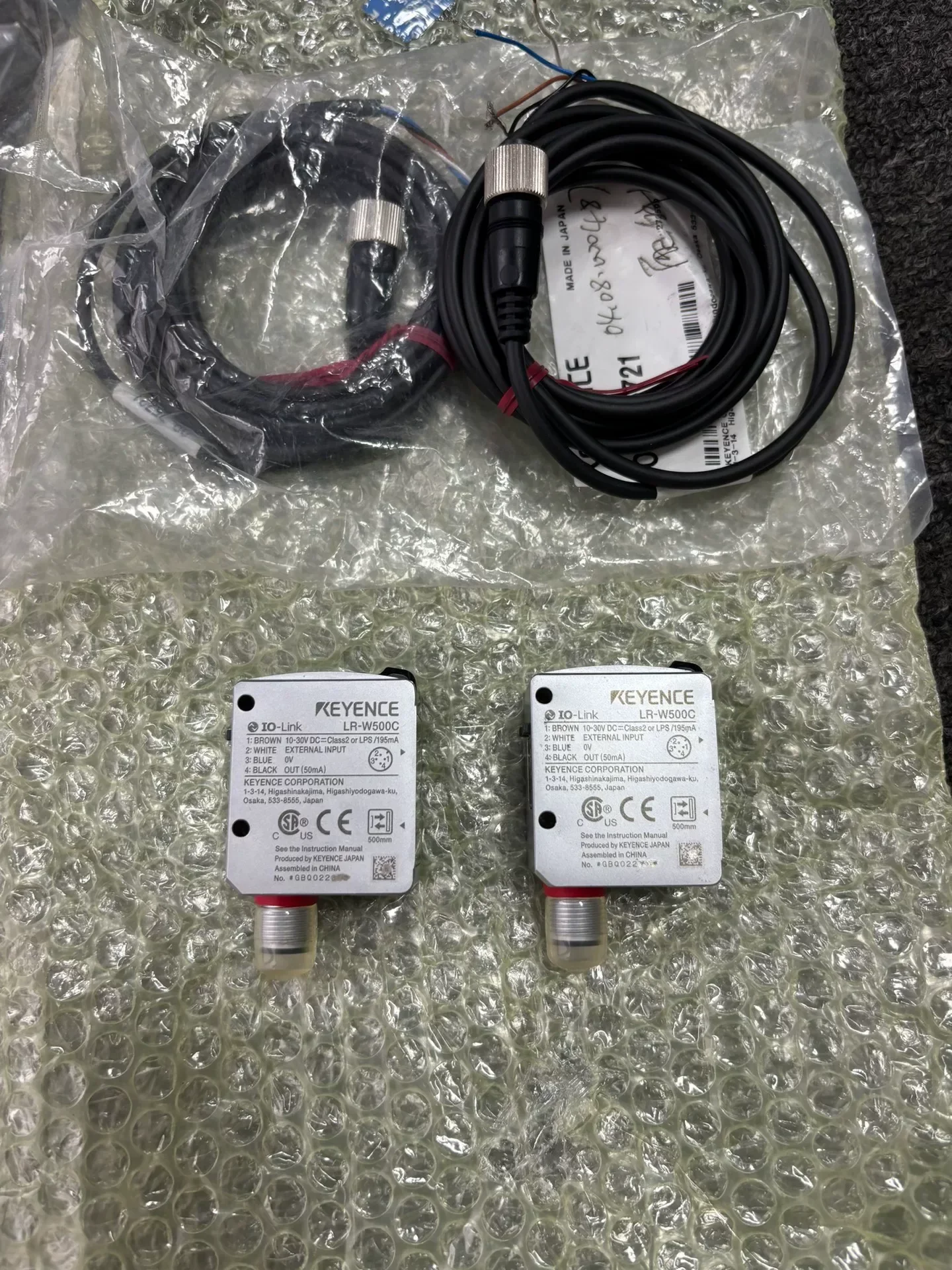 KEYENCE LR-W500C Industrial Sensor product photo 1
