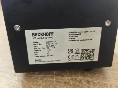 Beckhoff CU8130-0120 Industrial Automation Component product photo 3