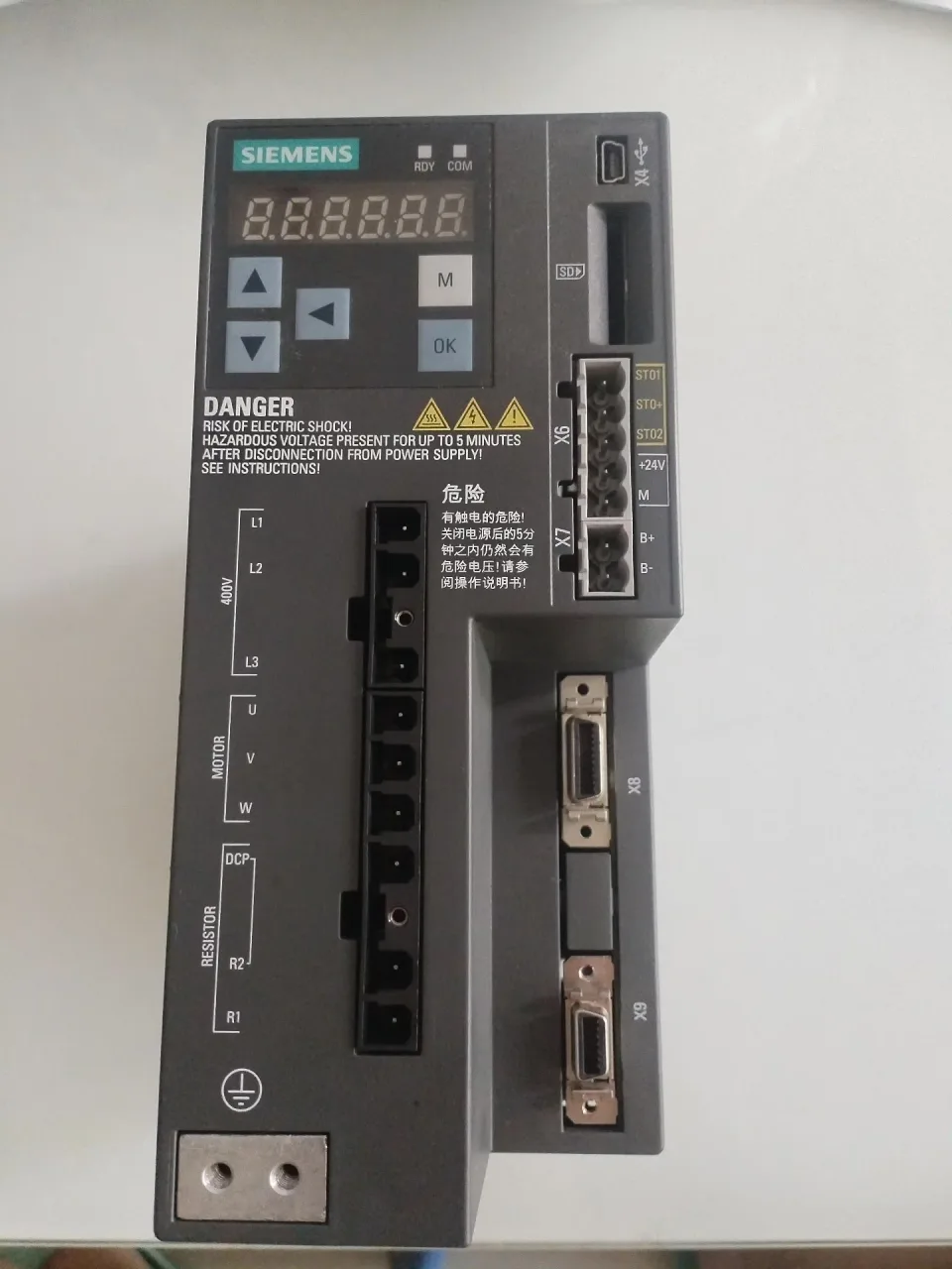 Siemens 6SL3210-5FE10-8UF0 Motor & Drive Component product photo 1