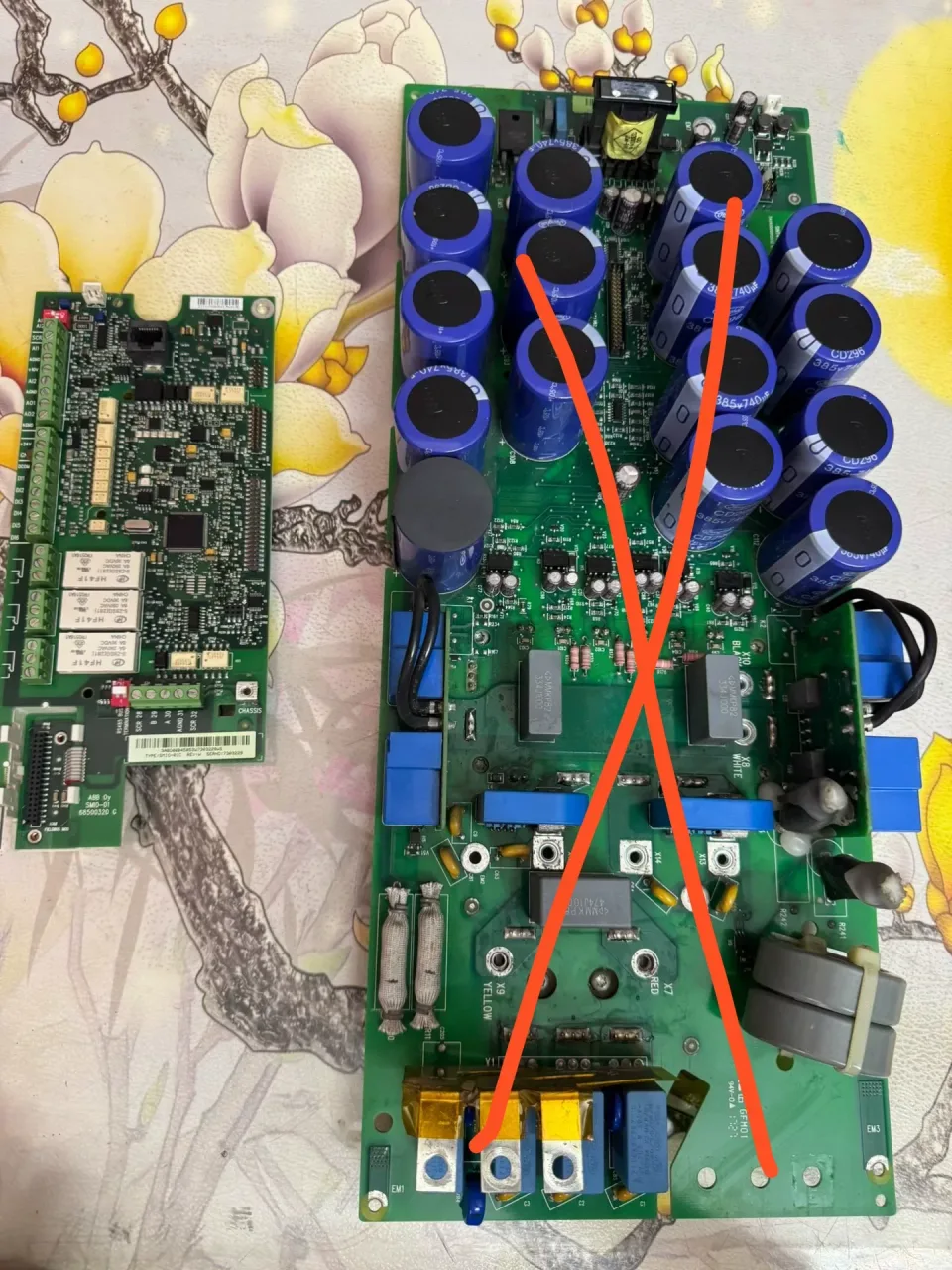 ABB SMIO-01C REV W Industrial Control Board product photo 1
