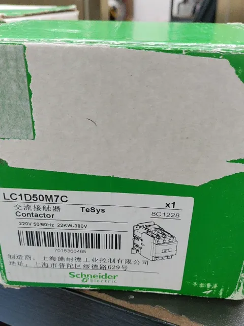 Schneider Electric LC1D50M7C Industrial Relay product photo 1