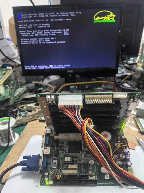 Advantech PCA-6770F REV.B2 Industrial Control Board product photo 3