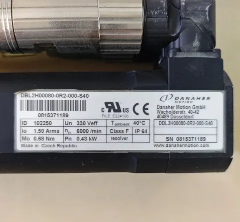 Danaher Motion DBL2H00080-0R2-000-S40 Motor & Drive Component product photo 2