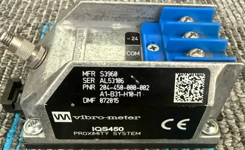 Meggitt / Vibro-Meter IQS450 / 204-450-000-002 / A1-B31-H10-I1 Industrial Automation Component product photo 1