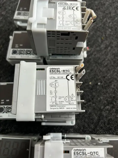 OMRON E5CWL-Q1TC; E5CSL-RTC; E5CSL-QTC; E5CWL-R1TC Industrial Automation Component product photo 4