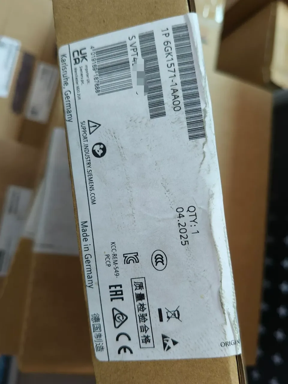 Siemens 6GK1571-1AA00 Industrial Automation Component — product photo 1 of 2
