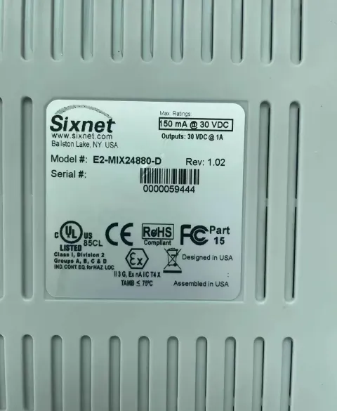 Sixnet / Red Lion E2-MIX24880-D I/O Module product photo 3