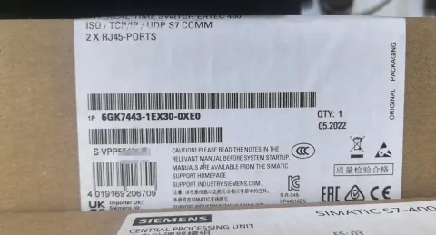 Siemens 6GK7443-1EX30-0XE0 Industrial Automation Component — product photo 3 of 6