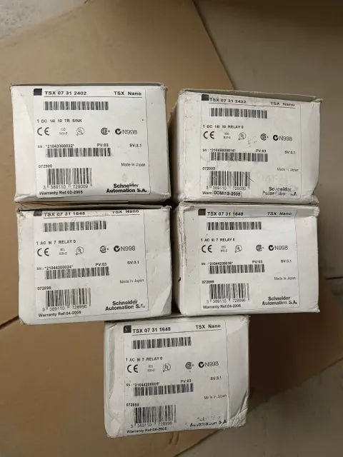 Schneider Electric / Telemecanique TSX07312402 / TSX07312422 / TSX07311648 PLC Module product photo 1