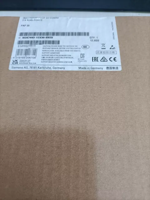 Siemens 6GK7443-1EX30-0XE0 Industrial Automation Component — product photo 4 of 6