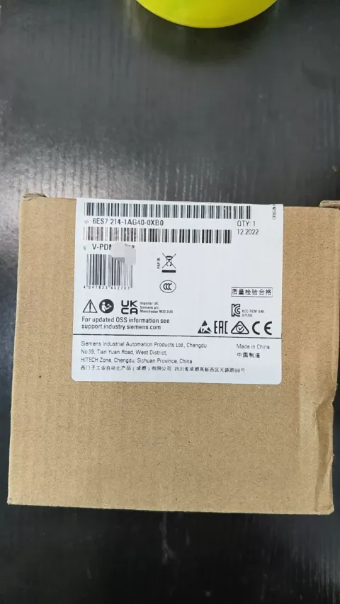 Siemens 6ES7 214-1AG40-0XB0 PLC Module — product photo 19 of 19