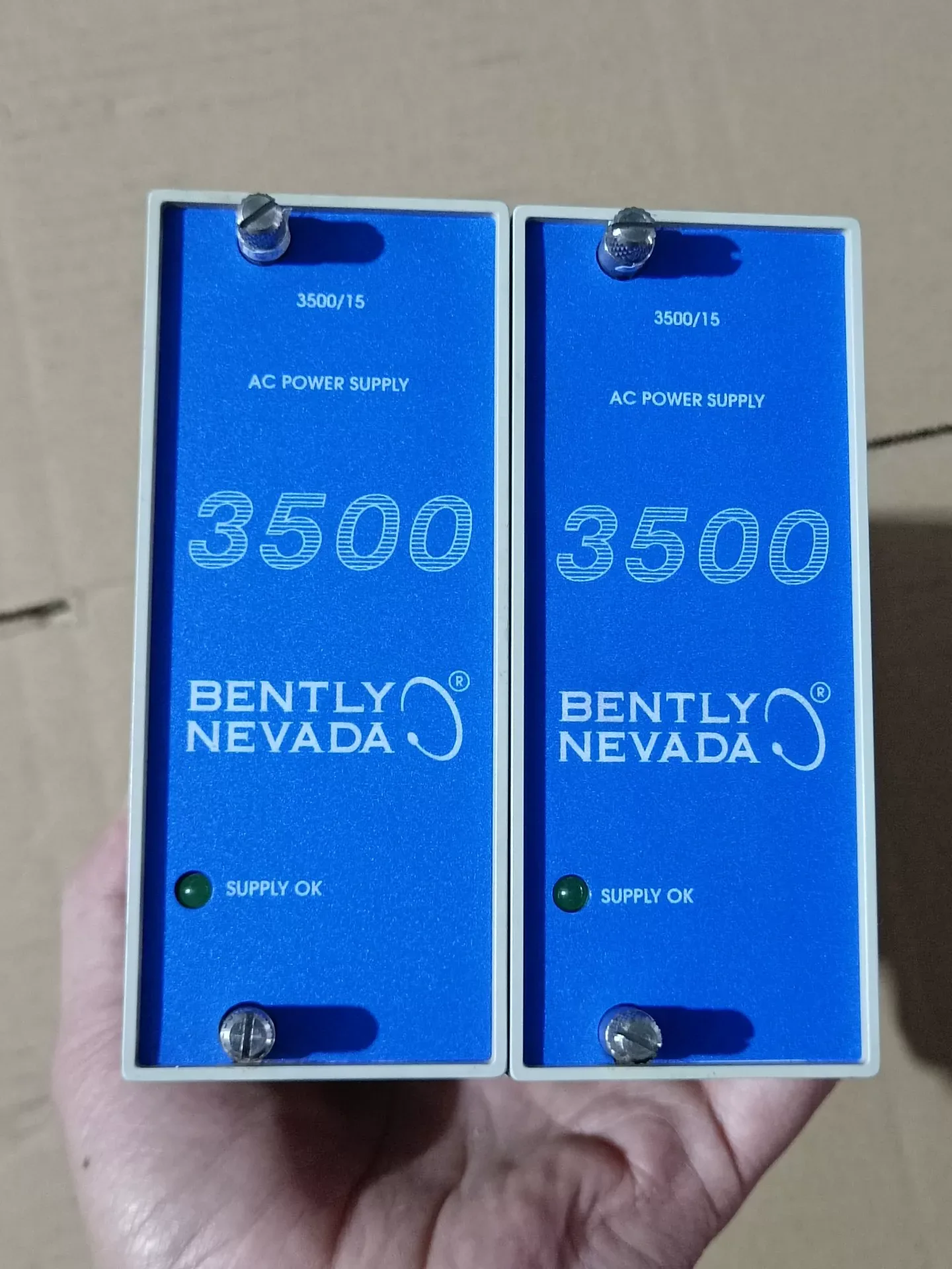 Bently Nevada 3500/15-02-02-00 / 127610-01 Power Electronics Module product photo 1