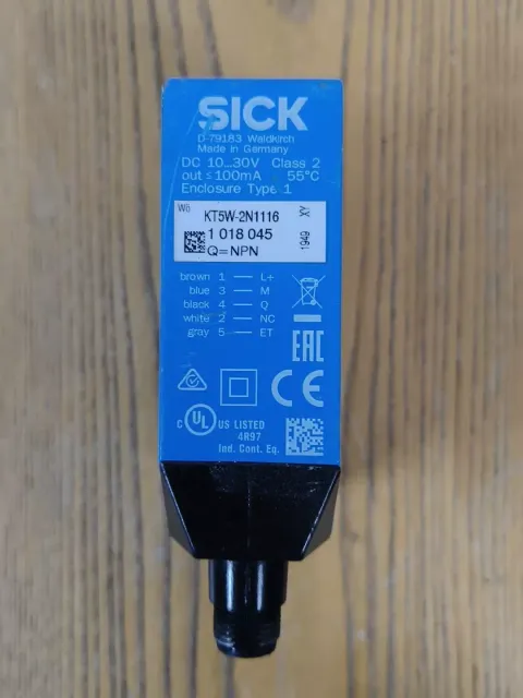 SICK KT5W-2N1116 Industrial Sensor product photo 1