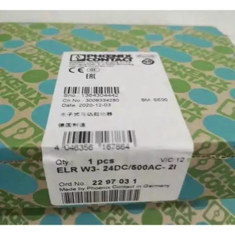 Phoenix Contact ELR W3-24DC/500AC-2I / 2297031 Motor & Drive Component product photo 1