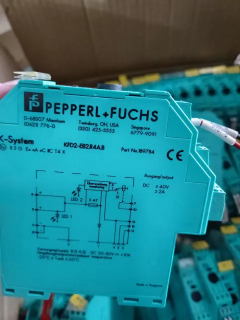 Pepperl+Fuchs KFD2-EB2.R4A.B / 189784 Power Electronics Module — product photo 2 of 18