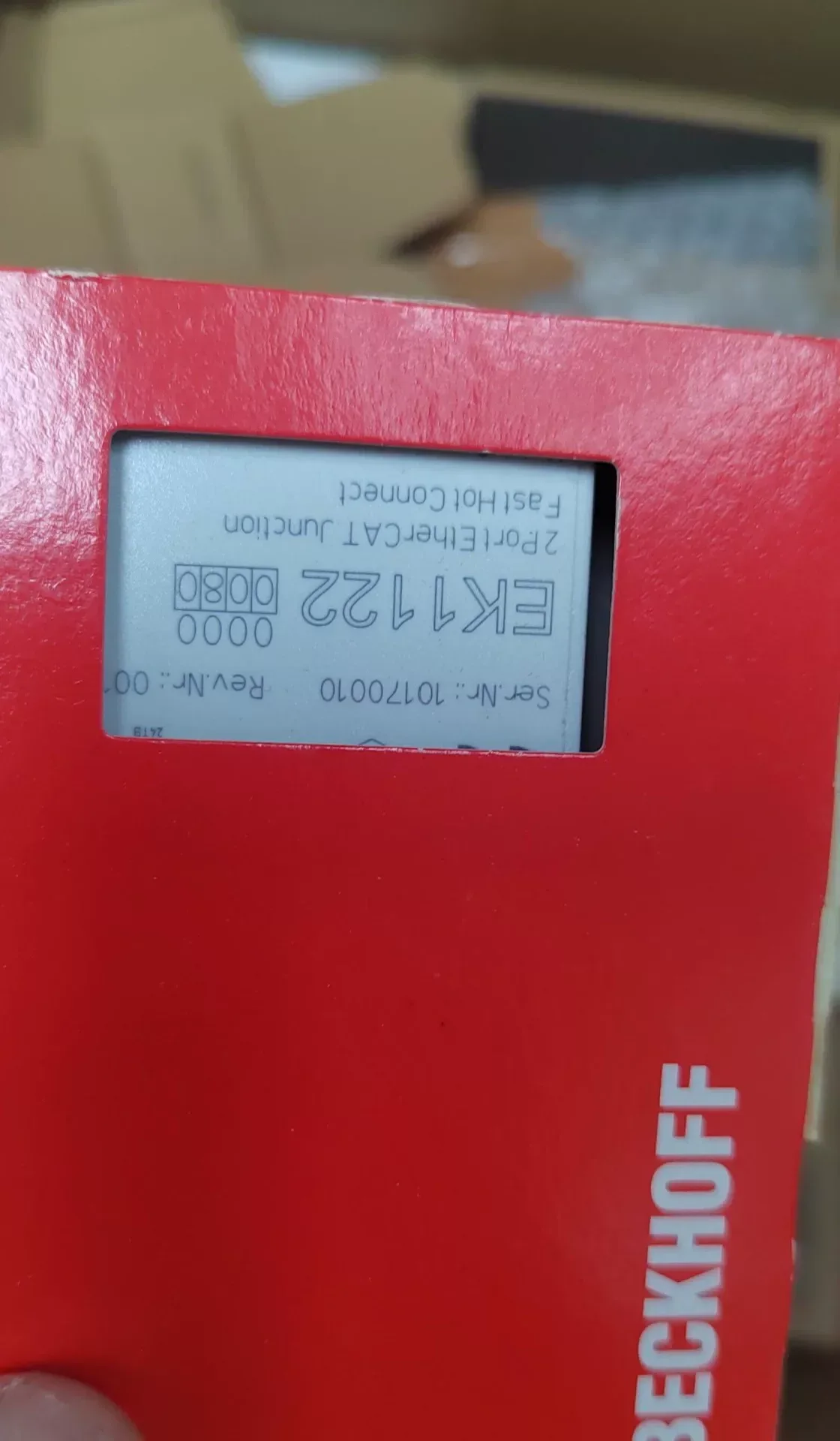 Beckhoff EK1122-0080 Industrial Automation Component product photo 1
