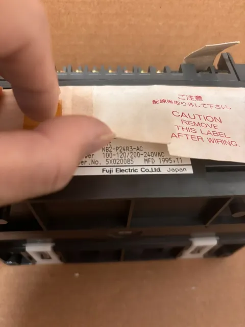 Fuji Electric NB2-P24R3-AC PLC Module product photo 5