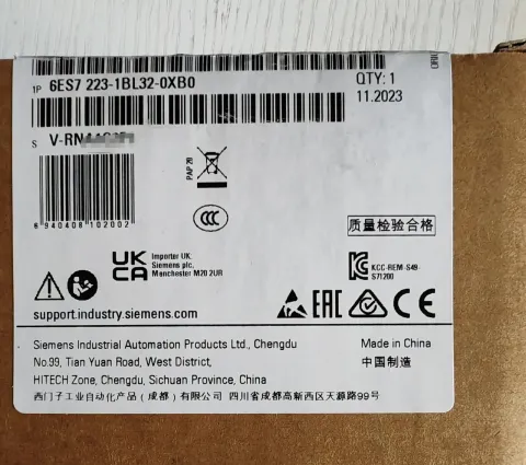 Siemens 6ES7223-1BL32-0XB0 I/O Module product photo 1