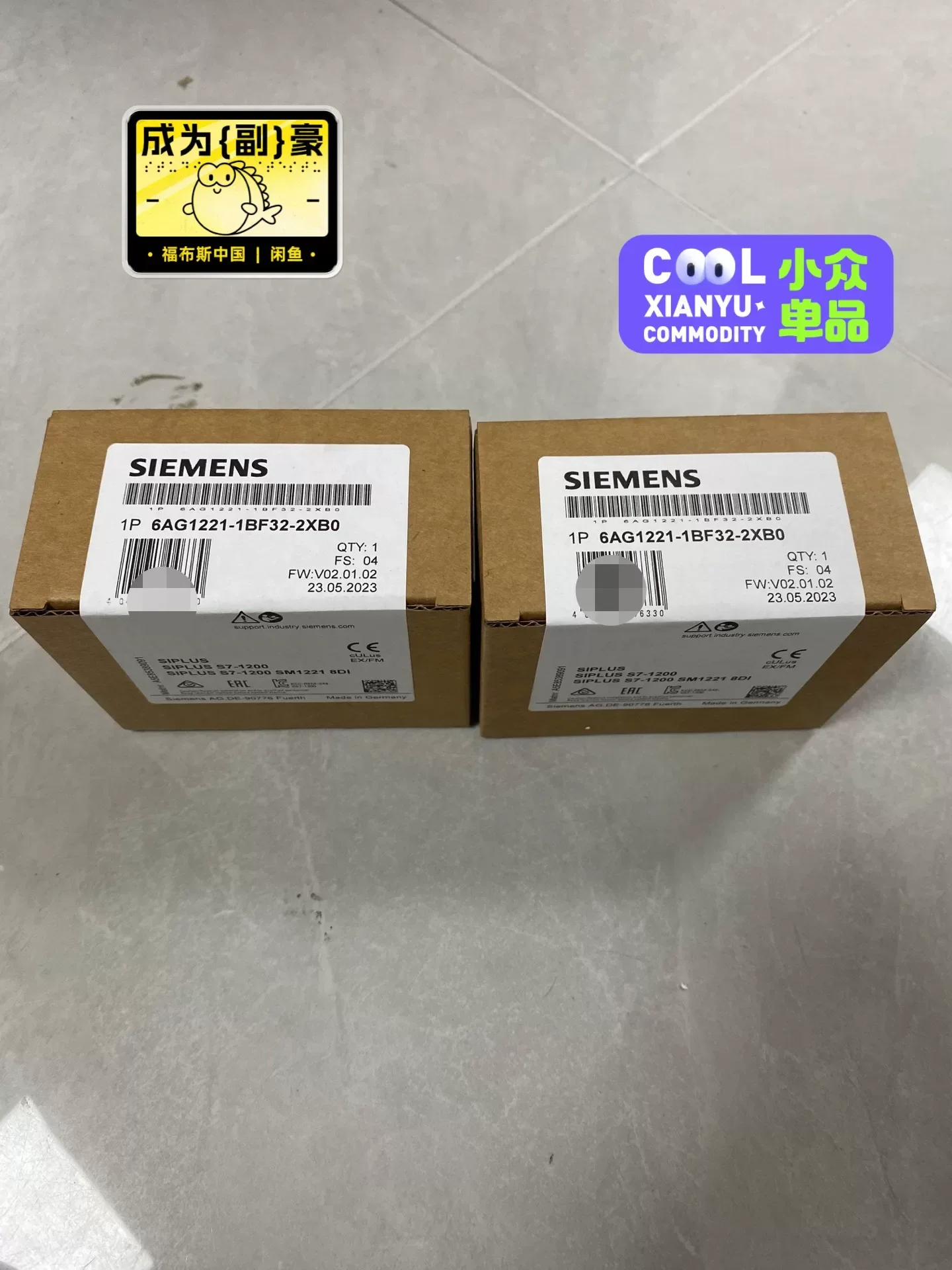 Siemens 6AG1221-1BF32-2XB0 PLC Module product photo 1