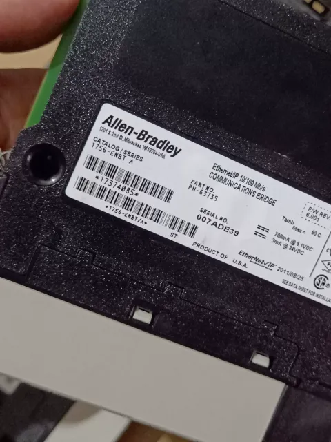 Allen-Bradley 1756-ENBT Industrial Control Board — product photo 7 of 14