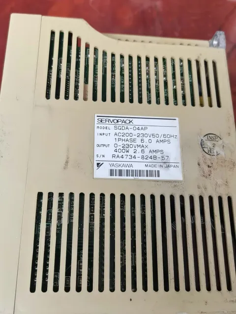 Yaskawa FND-X25H / SGDA-08AP / SGDA-04AP Motor & Drive Component product photo 9