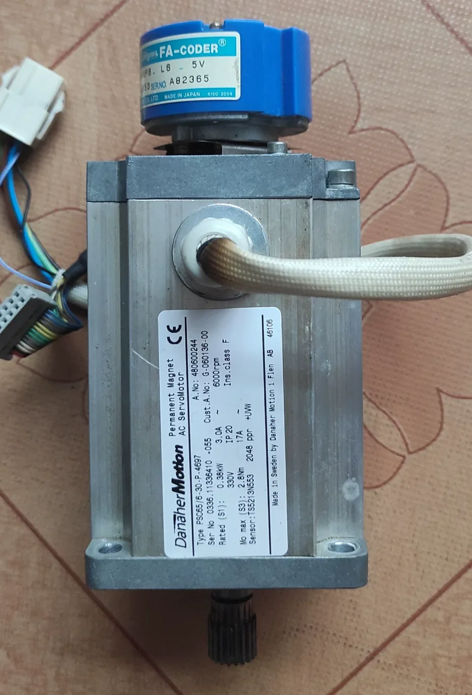 Tamagawa / Danaher Motion 48-2048P6-L6-5V Motor & Drive Component product photo 1