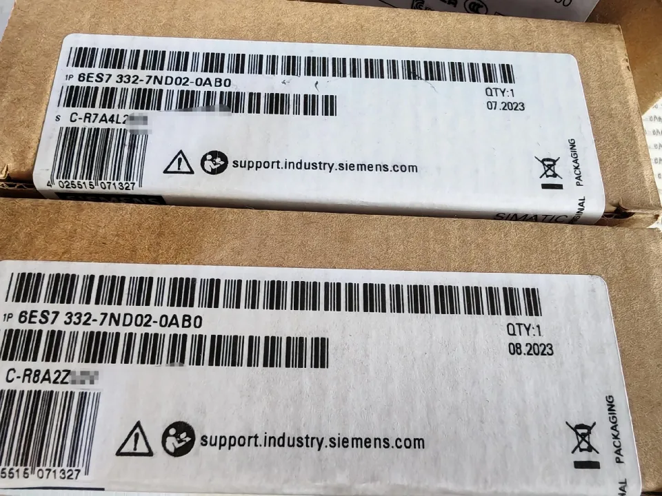Siemens 6ES7332-7ND02-0AB0 Industrial Automation Component — product photo 1 of 3