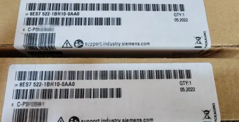 Siemens 6ES7522-1BH10-0AA0 Industrial Automation Component product photo 1