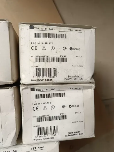 Schneider Electric / Telemecanique TSX07312402 / TSX07312422 / TSX07311648 PLC Module product photo 2
