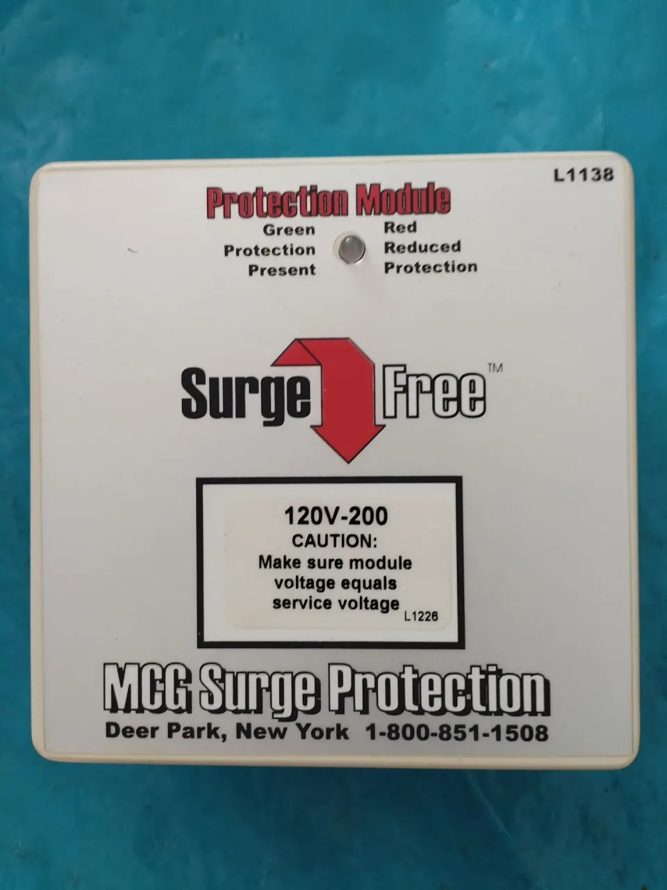 MCG Surge Protection 120V-200 Industrial Automation Component product photo 1