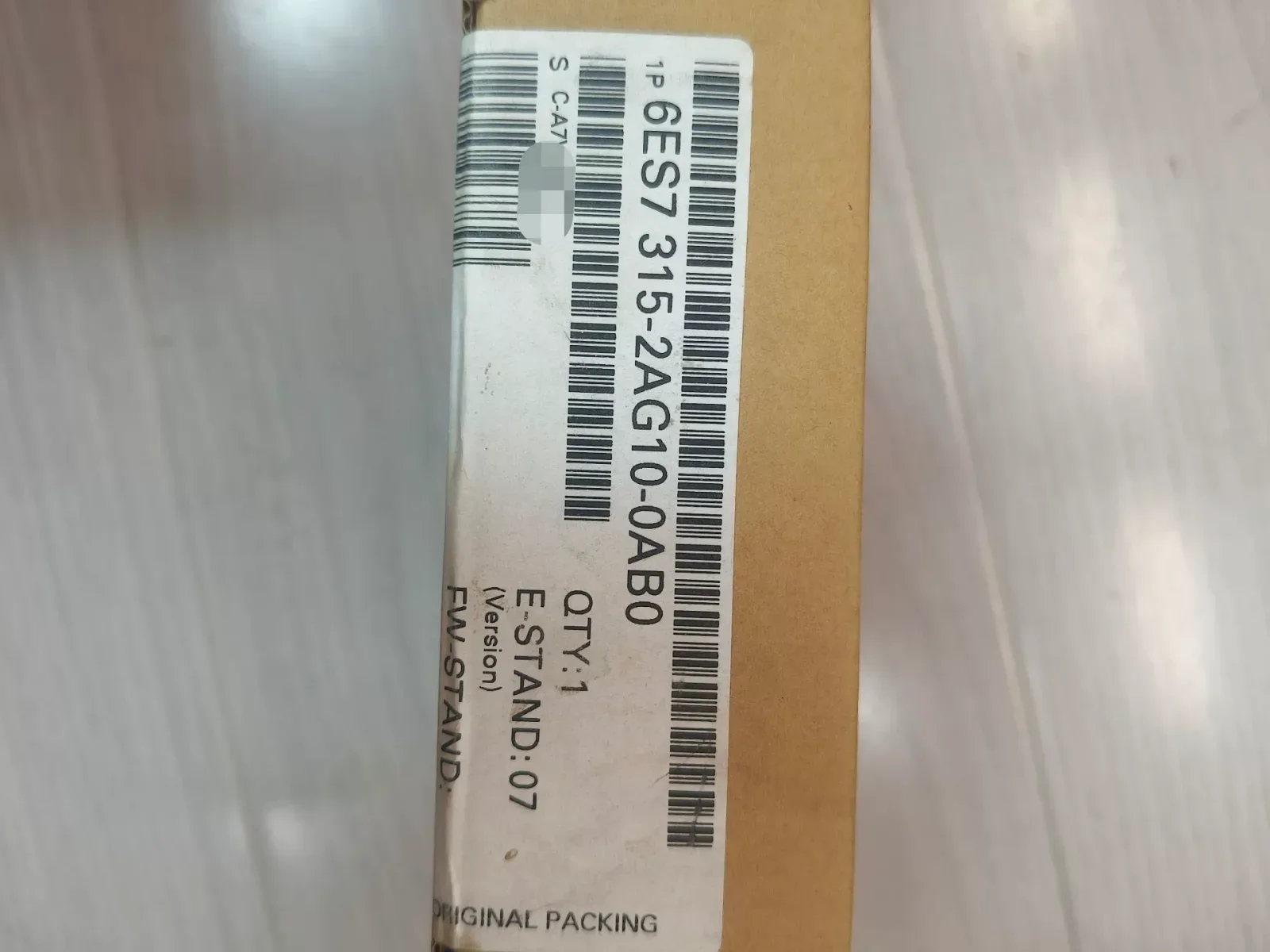 Siemens 6ES7 315-2AG10-0AB0 Industrial Automation Component product photo 1