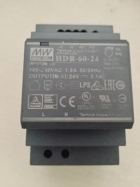 Mean Well HDR-60-24 Power Electronics Module product photo 1