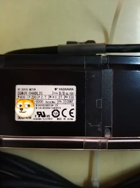 Yaskawa SGMJV-04ADL2C Motor & Drive Component product photo 5
