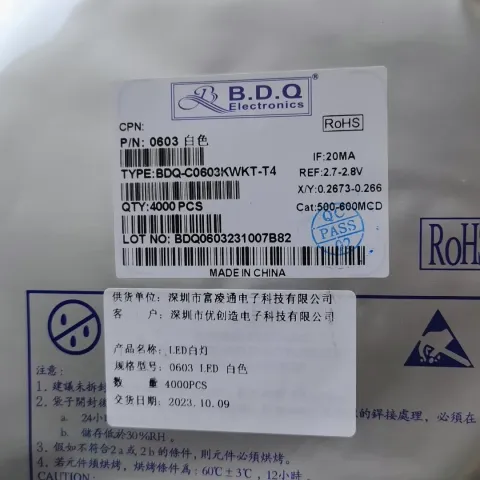 White Label BDQ-C0603KWKT-T4 Industrial Automation Component product photo 1