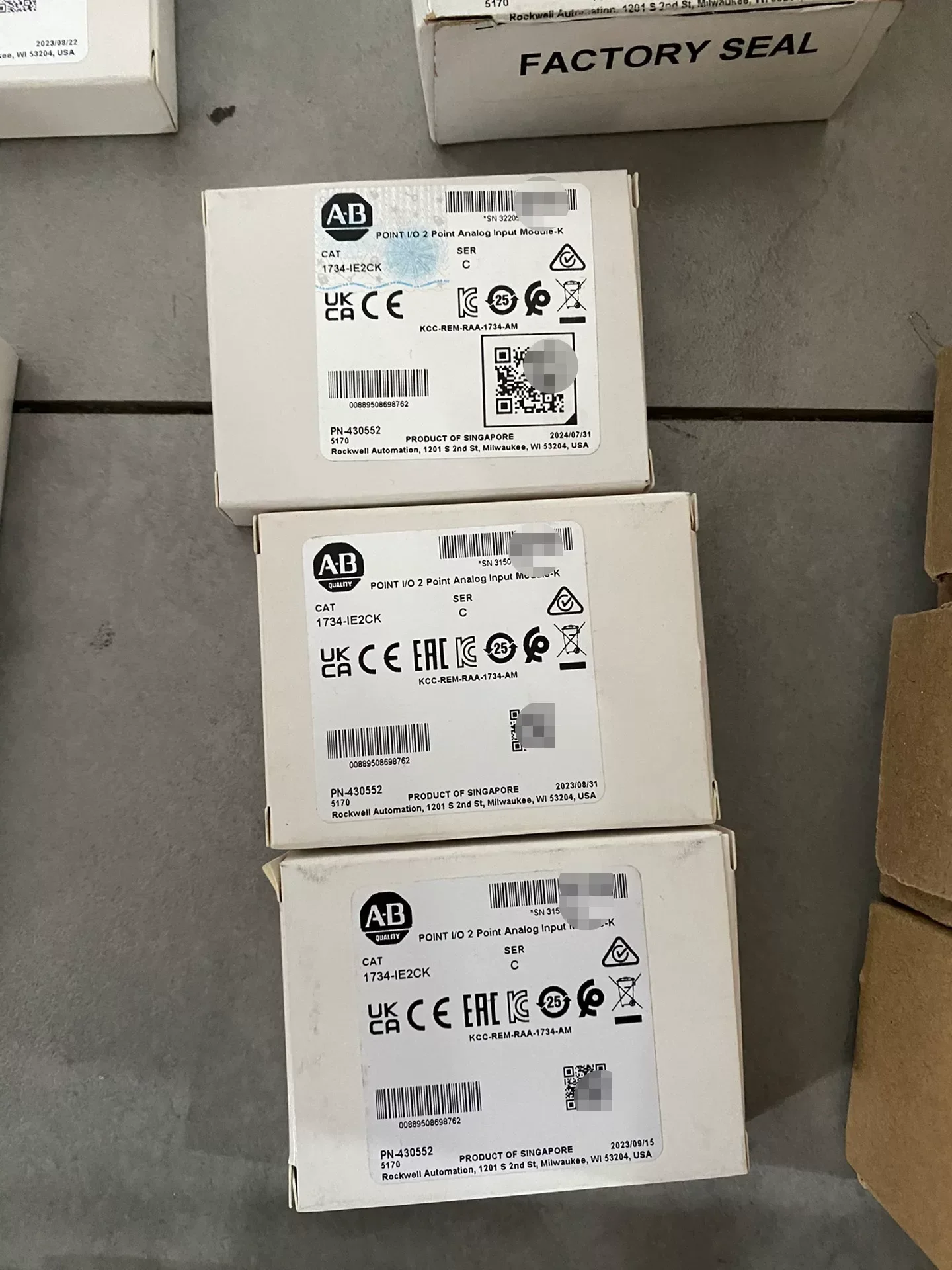 Allen-Bradley 1734-IE2CK I/O Module product photo 1